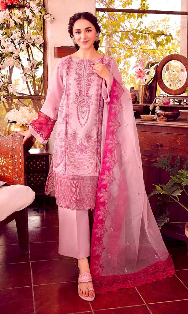 RANGRASIYA 3pc Unstitched Wedding Winter Collection  Code:AZ 2027