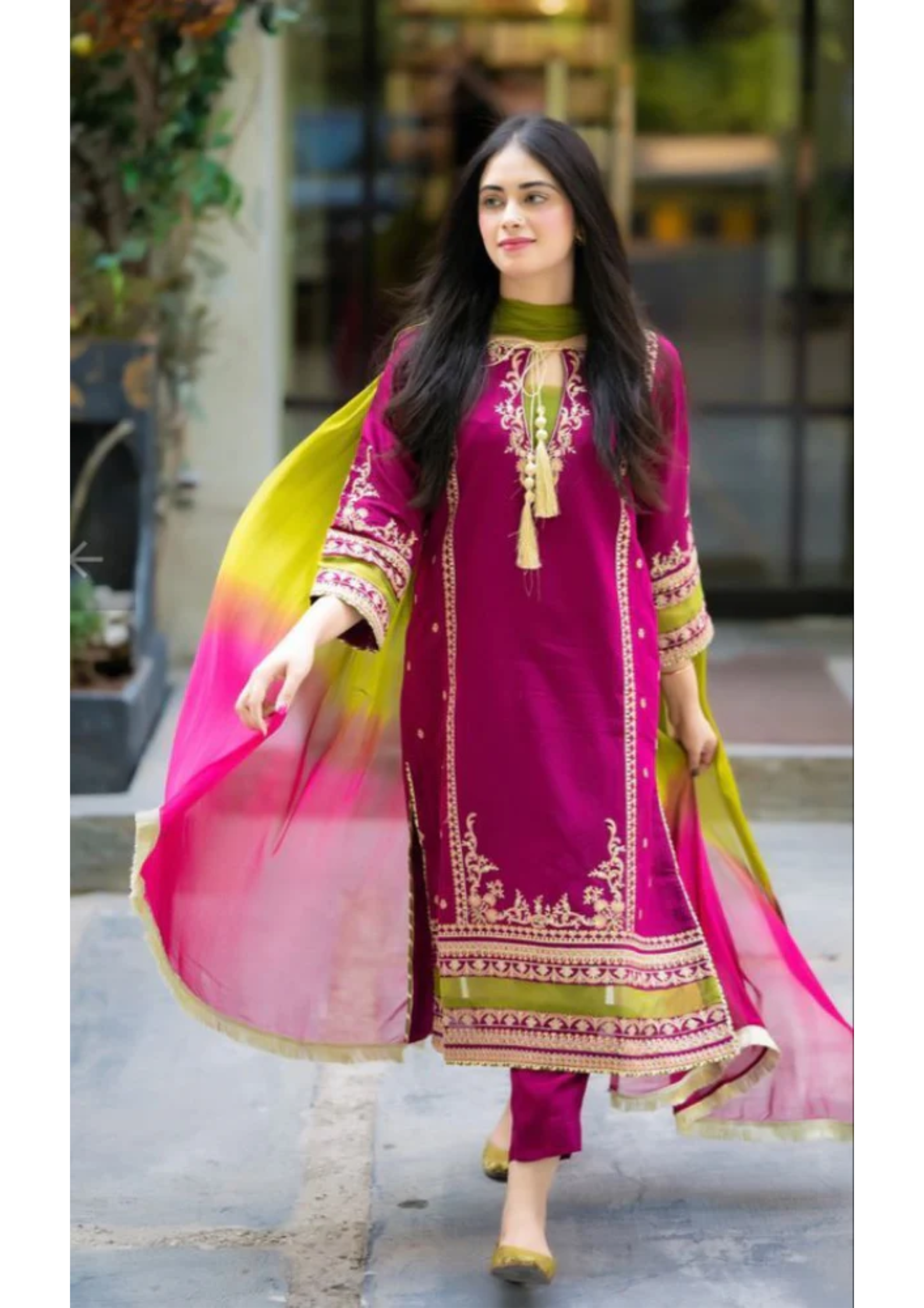 OMAL BY SO KOMAL Lawn 3PC Embroidered